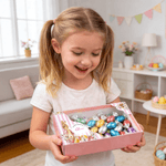 Scatola regalo personalizzata di Peter Rabbit con nome e coperchio trasparente Vassoio per dolci Uso quotidiano Bomboniere di festa Regalo di Pasqua per ragazze e ragazzi