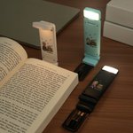 Personalised Cartoon Reading Character Adjustable Rotatable Rechargeable Clip LED Reading Lamp with Name Birthday Gift for Book Lovers Bookworms