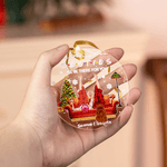 Personalized Besties Acrylic Hanging Ornament with Name Tree Decoration Christmas Gift for Sisters Besties