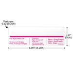 Personalized Multicolor Acrylic Mahjong Line Reader with Rules and Name Mahjong Game Night Birthday Gift for Mahjong Lover