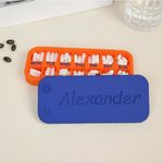 Personalized 7 Days AM PM Compartments Pill Organizer with Name Easy Medication Tracking Travel Get Well Soon Gift for Patients Medication Users