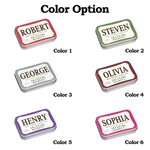 Gepersonaliseerd Altoids Tin Magnetic Mini Travel Chess Board Set met Naam Klein Draagbaar Zakspel Camping Verjaardagscadeau voor Schaakliefhebbers
