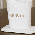 Personalisierte Minimalist Name PU Leder Brillenhalter mit Plüsch Futter Büro Muttertag Geburtstag Geschenk für Erwachsene Studenten