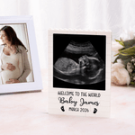 Puzzle de bloc personnalisé avec photo et textes - Cadeau de la fête des Mères pour les futures mamans
