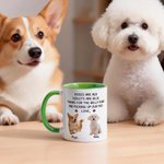 Personalizzato 1-3 Pet foto Paw Print 11 oz 15 oz tazza di ceramica con nomi uso quotidiano regalo di compleanno per l'amante del proprietario dell'animale domestico