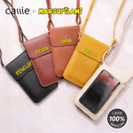 Personlig Marsupilami med lång svans Namn Crossbody Plånbok med transparent pekskärm Födelsedagspresent för kvinnor | Callie × Marsupilami®