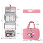 Henkilökohtainen Tytöt Matka Racerback Rantapyyhe Matkatavarat Tag Passinhaltija Makeup Bag nimi Summber Travel Essential lahja tytöille Naiset