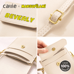 Personlig Marsupilami med lång svans Namn Crossbody Plånbok med transparent pekskärm Födelsedagspresent för kvinnor | Callie × Marsupilami®