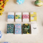 Personalised Cute Tiny Felt Easter Bunny in Matchbox with Name and Scarf First Easter Gift for Newborns Boys Girls
