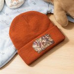 Chapeau bonnet souple camouflage avec nom Accessoire d'hiver Saison de chasse Porté quotidiennement Cadeau d'anniversaire pour bébé Adolescent
