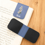 Personalisierter magnetischer Lesezeichen-Clip | mit Geburtsblume und Namen | Lesezubehör | Geburtstagsgeschenk für Buchliebhaber Bücherwürmer