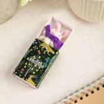 Personalised Cute Tiny Felt Easter Bunny in Matchbox with Name and Scarf First Easter Gift for Newborns Boys Girls