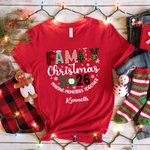 Personalised Family Christmas Making Memories Together T-shirt Sweatshirt Baby Onesie Christmas Gift for Mother Father Kids