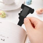 Marque-page magnétique personnalisé Daisy Bunny avec nom Cadeau d'anniversaire de Pâques pour les enfants rats de bibliothèque