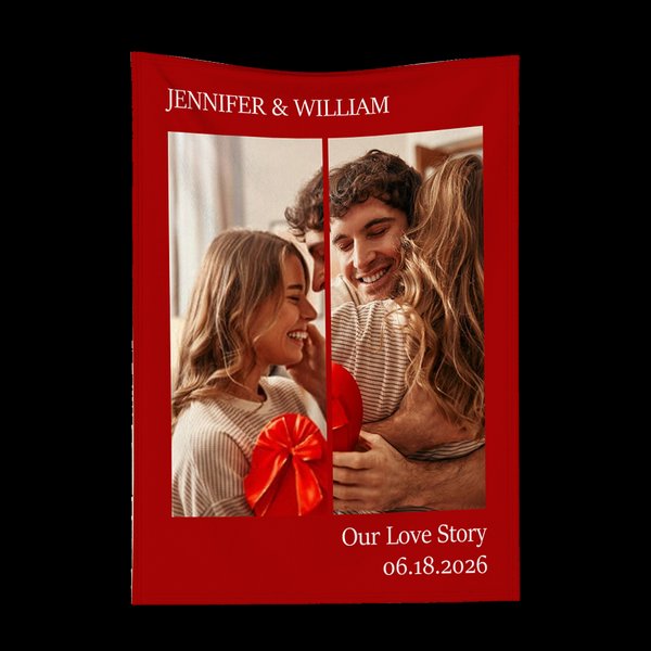 Personalisierte 1-6 Fotos Collage weiche warme Decke mit Namen Datum und Text Multicolor verfügbar Geburtstag Jahrestag Geschenk für Familie Paar