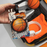Personalised Ball Sports Travel Luggage Tag with Name and Number Travel Essentials Birthday Gift for Sport Lovers