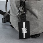 Personalised Thin Line Keychain with Embroidered Number Daily Use Memorial Gift for Police  Firefighter Paramedic Dispatcher