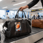 Personalised Ball Sports Travel Luggage Tag with Name and Number Travel Essentials Birthday Gift for Sport Lovers