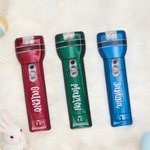 Gepersonaliseerde draagbare veelkleurige platte magnetische fakkel met naam Nacht gebruik paaseieren jacht partij Gunsten Gift voor kinderen