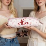 Personalised Large Capacity Hair Tools Storage Bag with Embroidered Name and Handle Travel Essentials Birthday Gift for Women Hairdressers