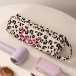 Personalised Large Capacity Hair Tools Storage Bag with Embroidered Name and Handle Travel Essentials Birthday Gift for Women Hairdressers