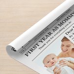 Personalized The Best Dad Mom Times Poster Canvas Painting Wall Art with Text and Photo Home Decor Housewarming Gift for New Parents