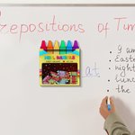 Personalized Crayon Teacher Shaker Magnet with Name and Year Back to School Teacher Appreciation Week Gift for Teachers