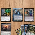 Personalisierte Kompatibel mit MTG Fraktion Totems Macht Zähigkeit Zähler hölzerne Aufbewahrungsbox Set mit Namen TCG Zubehör Geschenk für Planeswalkers