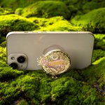 Personalisierter Handy-Fingerhalter mit flüssigem Glitter im gute oder böse Hexe Design Magnetisch/Klebeversion Geburtstag Geschenk für Dame Freunde