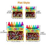 Personalized Crayon Teacher Shaker Magnet with Name and Year Back to School Teacher Appreciation Week Gift for Teachers