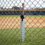 Henkilökohtainen Jäätelö Rainbow Baseball Bat Cover koukku ja silmukka Urheilu Essential Game Day syntymäpäivälahja Baseball-pelaajille