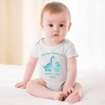 Gepersonaliseerd Little Dinosaur Vader en Dochter Zoon Set Papa en Baby Bijpassend Shirt Ons Eerste Vaderdag Cadeau voor Nieuwe Papa