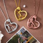 Gepersonaliseerde Kubisch Zirkonia Hartketting met Volleybal Naam en Nummer Sport- of Verjaardagscadeau voor Volleybalspelers en Volleyballiefhebbers
