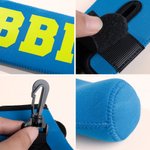 Henkilökohtainen Jäätelö Rainbow Baseball Bat Cover koukku ja silmukka Urheilu Essential Game Day syntymäpäivälahja Baseball-pelaajille