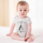 Personalizada Nuestro Primer Día del Padre Minimalista Botella de Cerveza y Leche Camisa de algodón a juego para papá y bebé Ropa de diario Casual Regalo del Día del Padre para papá