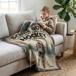 Manta blanda personalizada con nombre y número de jugador de hockey Cumpleaños Uso diario Día del partido Regalo para aficionados al hockey Atletas
