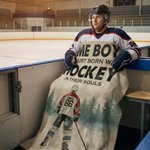 Manta blanda personalizada con nombre y número de jugador de hockey Cumpleaños Uso diario Día del partido Regalo para aficionados al hockey Atletas