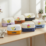 Personlig tegneserie Marsupilami Sminkeveske med stor kapasitet med navn Reise daglig tilbehør Bursdagsgave til kvinner | Callie × Marsupilami®