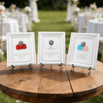 Personalised Vintage Unity Love Lock Names Wood Frame Keepsake with Engraved Text and Date Wedding Ceremony Gift for Couples