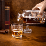 Personalised Photo To Dad From The Reasons You Drink Whiskey Decanter and Glasses Engraved with Name Father's Day Birthday Gift for Bartender Husband