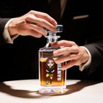 Personalised Soccer Cartoon Character Whiskey Decanter with Name and Number Birthday Game Day Gift for Soccer Lovers