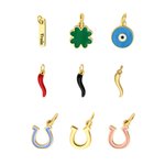 Personlig Chili Hästsko Lucky Amulet Charm Halsband med Namn Smycken Födelsedag Jubileum Semestergåva till Honom Henne