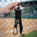 Personalized Baseball Glove Helmet Storage Rack with Name Sports Accessory Birthday Gift for Baseball Lover