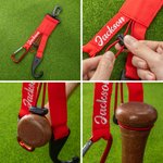 Personalized Baseball Glove Helmet Storage Rack with Name Sports Accessory Birthday Gift for Baseball Lover