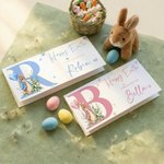 Monedero personalizado con nombre y sobre para fiesta de Pascua regalo para niños amigos