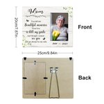 Personalised Photo Memorial Frame Ornament with Name Year and Text Home Decor in Loving Memory Sympathy Gift for Loss of Loved Ones