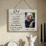 Personalised Photo Memorial Frame Ornament with Name Year and Text Home Decor in Loving Memory Sympathy Gift for Loss of Loved Ones