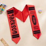 Personalisierte niedlichen Buntstift Kinder Graduierung Stola mit Namen und Jahr Graduierung Geschenk für Kindergarten Vorschule Kinder