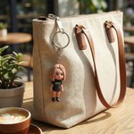 Henkilökohtainen Luova valokuva 3D Mini Doll Kuva Hartsi Avaimenperä Laukku Tag Syntymäpäivä Vuosipäivä Lahja Pariskunnille Perhe Ystävät