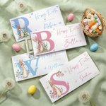 Monedero personalizado con nombre y sobre para fiesta de Pascua regalo para niños amigos